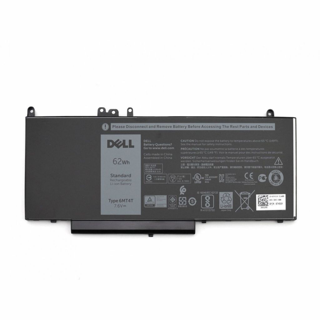 Dell 6MT4T 7.6V 7750mAh 62Wh gyári új laptop akkumulátor