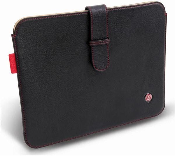 Prestigio bőr iPad sleeve tok fekete, PIPC5201BK