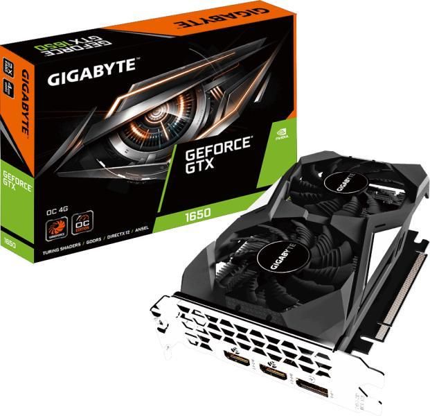 Gigabyte GeForce GTX 1650 4GB DDR5 OC PCI-e (WINDFORCE)