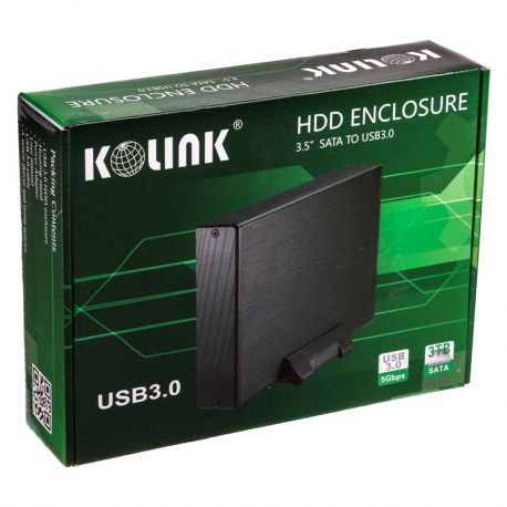 Kolink 3.5" USB2.0/3.0 külső ház