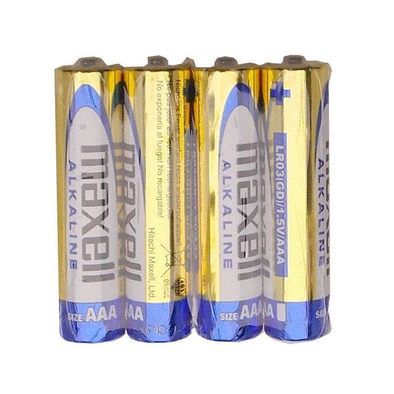 MAXELL alkaline LR03 AAA mikroceruza elem (4 db)