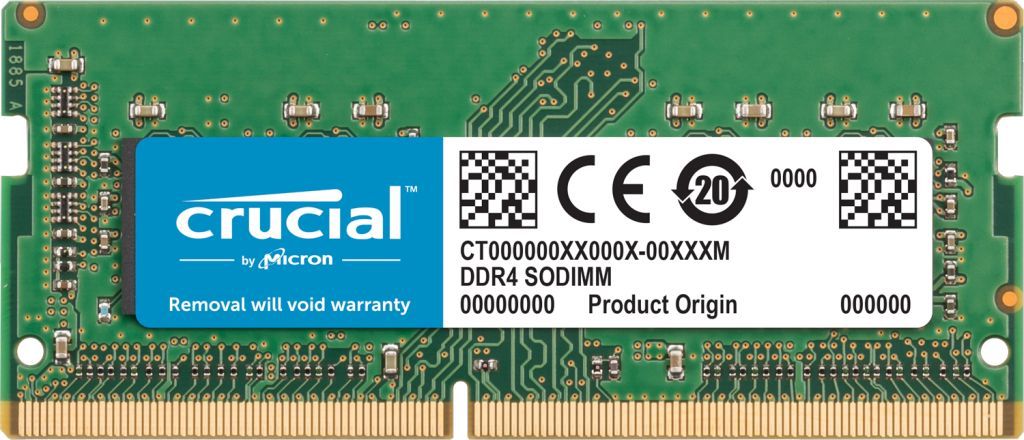 8GB DDR4 2666MHZ Crucial So-Dimm