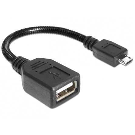 USB 2.0 A anya microB USB apa (OTG kábel) 15cm