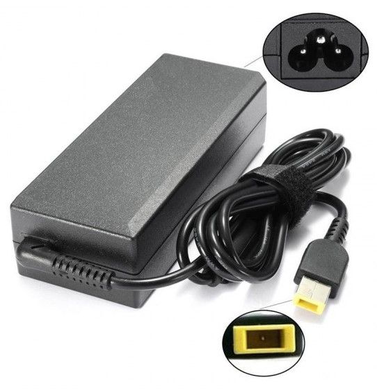 Lenovo 20V 4.5A 90W gyári adapter (téglalap alakú csatlakozóval)