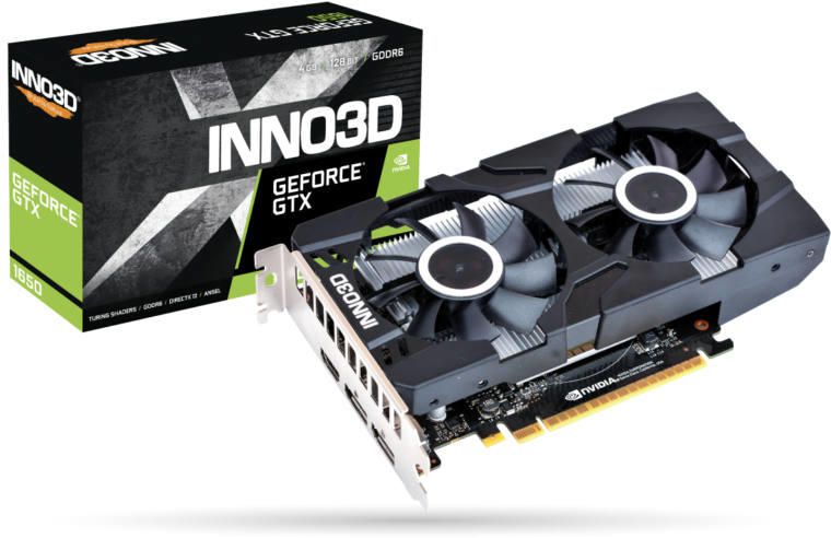 Inno3D GeForce GTX 1650 Twin X2 OC 4GB DDR6