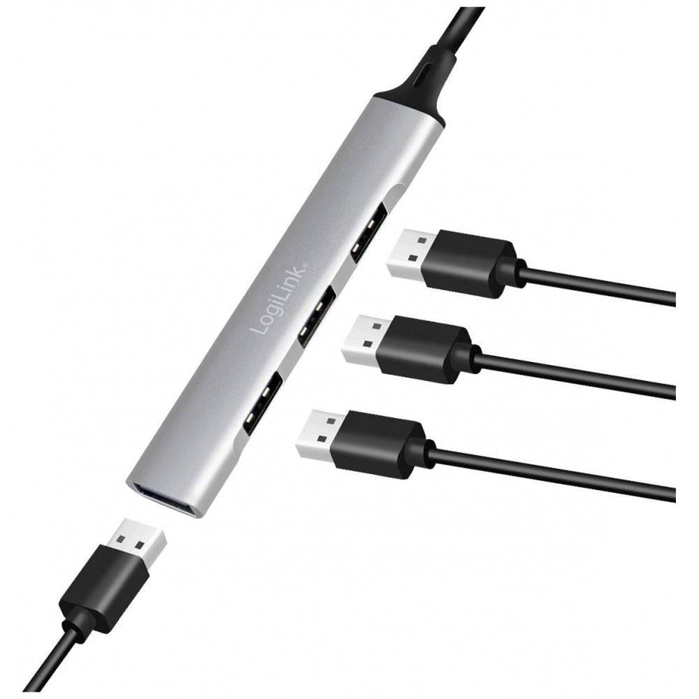 LogiLink 4 portos USB 3.0 HUB