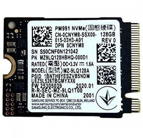 128GB M.2 NVMe SSD (2230)