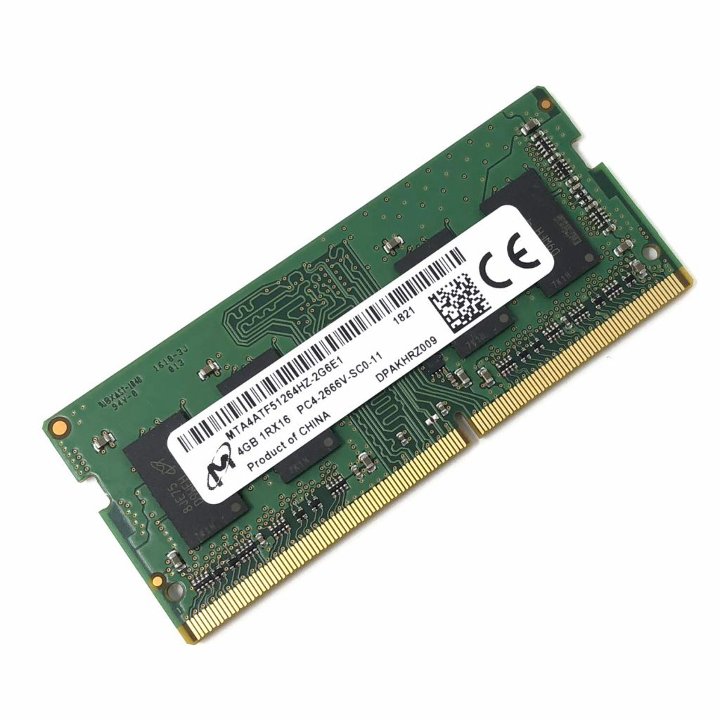 4GB DDR4 2666MHz Micron So-Dimm