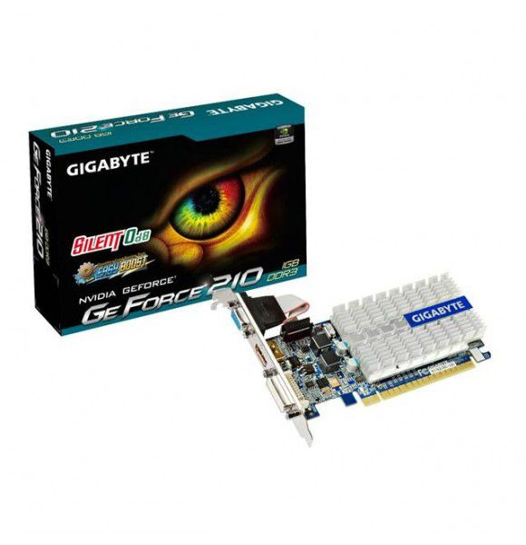 GIGABYTE Nvidia GeForce 210 1GB DDR3 64bit PCI-E VGA