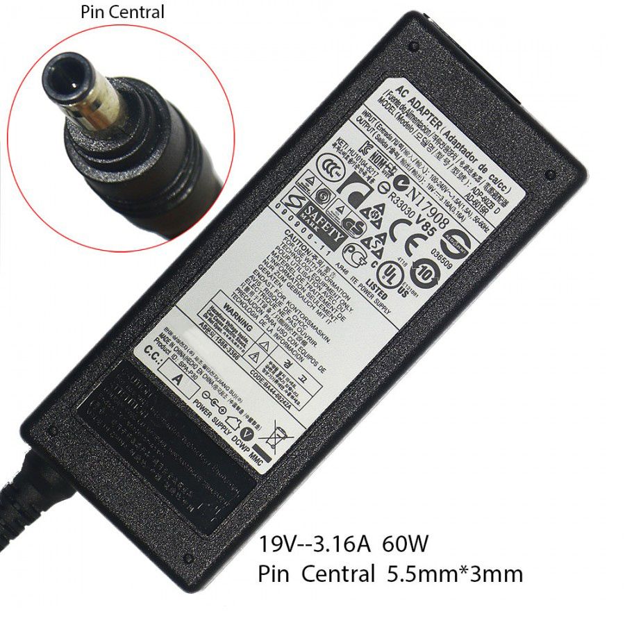 Samsung 19V 3.16A 60W gyári adapter